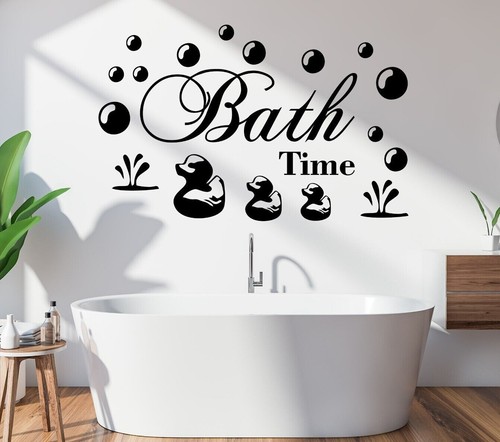 Bath time wall stickers - wall,