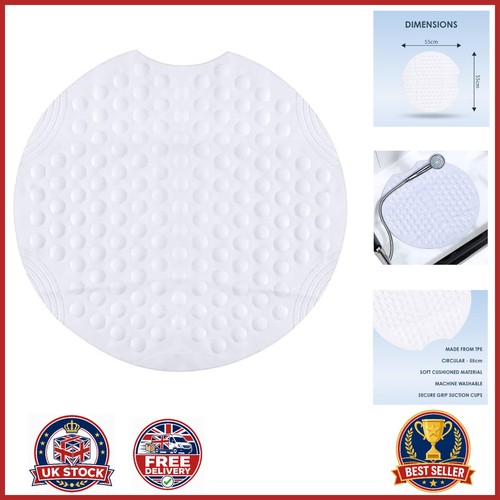 Round shower mat - round,