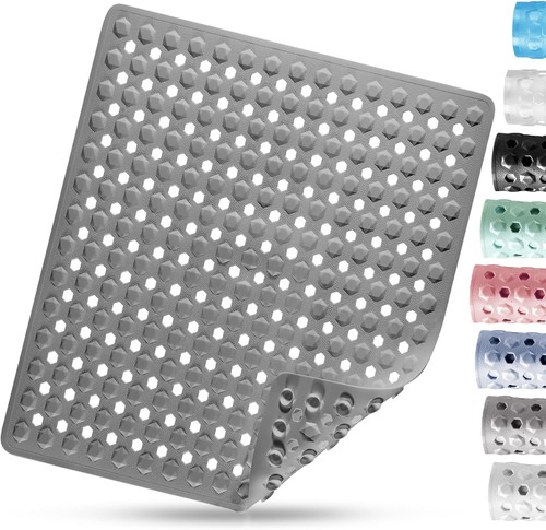 Square shower mat non - shower, slip