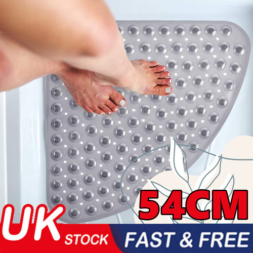 Corner bath shower - mat, non