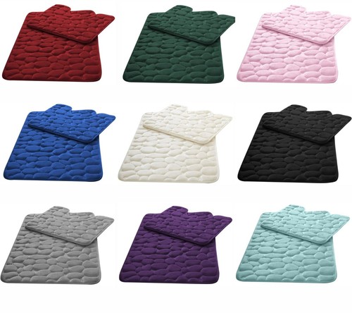 2pcs memory foam pebbles bath - foam,