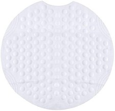 Bubble Bath Mat Round White