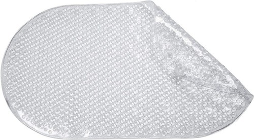 Non slip glitter bath mat - non,