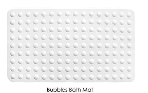 Bubbles bath mat rectangle - bath,