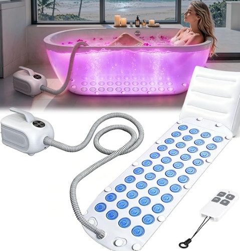 Honiako bubble spa bath mat - spa,